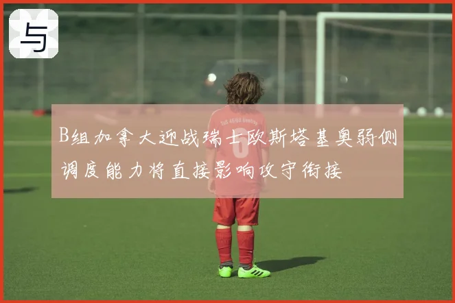 B组加拿大迎战瑞士欧斯塔基奥弱侧调度能力将直接影响攻守衔接